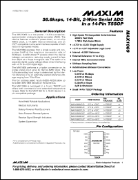 Click here to download MAX1069BCUD+ Datasheet