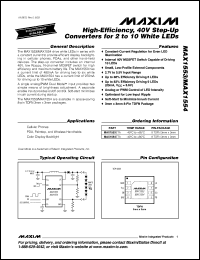 Click here to download MAX1554ETA Datasheet