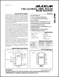 Click here to download MAX1763EEE Datasheet