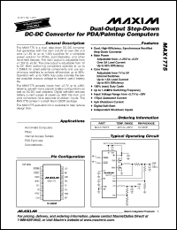 Click here to download MAX1775EEE Datasheet