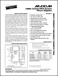 Click here to download MAX1798EGP Datasheet