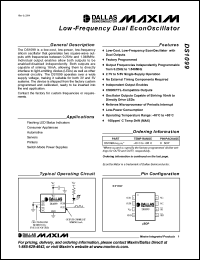 Click here to download DS1099U-G Datasheet