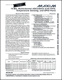 Click here to download MAX1046BETX Datasheet