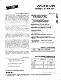 Click here to download MAX1207ETL+ Datasheet