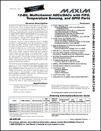 Click here to download MAX1340BETX Datasheet