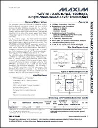 Click here to download MAX3026EBC-T Datasheet