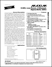 Click here to download MAX1415AEUE Datasheet