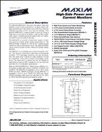 Click here to download MAX4210CETT Datasheet