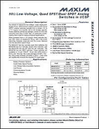 Click here to download MAX4748EBE-T Datasheet