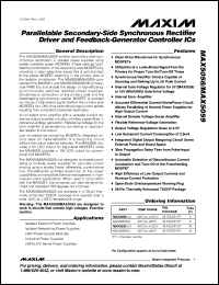 Click here to download MAX5058AUI+ Datasheet