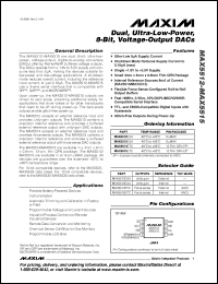 Click here to download MAX5513EUA+T Datasheet