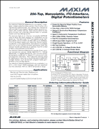 Click here to download MAX5419PETA+T Datasheet