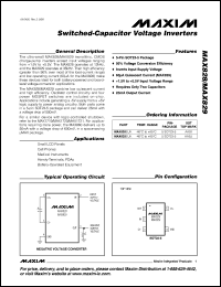 Click here to download MAX828EUK Datasheet