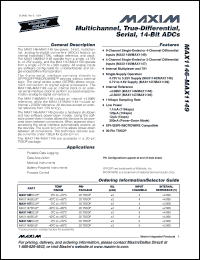 Click here to download MAX1149BEUP Datasheet