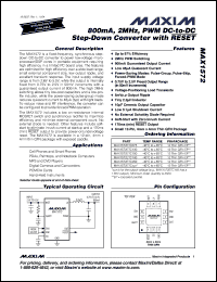 Click here to download MAX1572ETC180-T Datasheet