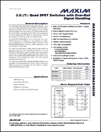 Click here to download MAX4853ETE Datasheet