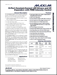 Click here to download MAX6966AEE Datasheet