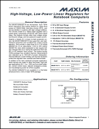 Click here to download MAX8719ETA-T Datasheet