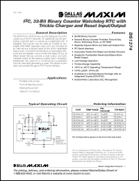 Click here to download DS1374 Datasheet