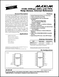 Click here to download MAX1031BCGI-T Datasheet