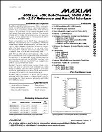 Click here to download MAX1060BEEI+T Datasheet