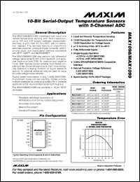 Click here to download MAX1098CEAE-T Datasheet