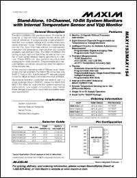 Click here to download MAX1153BEUE+ Datasheet