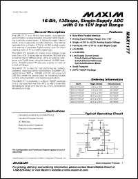 Click here to download MAX1177 Datasheet