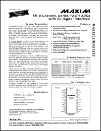 Click here to download MAX1203BEAP Datasheet