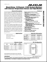 Click here to download MAX1254AEUE+T Datasheet