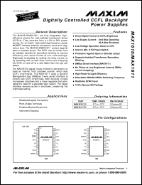 Click here to download MAX1611 Datasheet