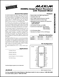 Click here to download MAX2426 Datasheet