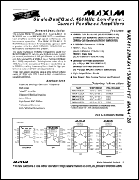 Click here to download MAX4120 Datasheet