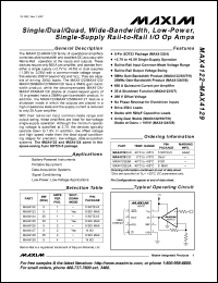 Click here to download MAX4122 Datasheet