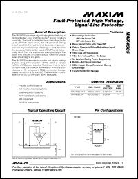 Click here to download MAX4505 Datasheet