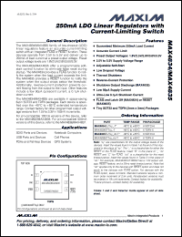 Click here to download MAX4834 Datasheet