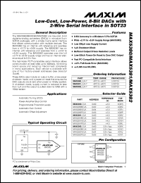 Click here to download MAX5381LEUK Datasheet