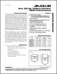 Click here to download MAX5453EUD Datasheet