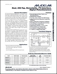 Click here to download MAX5477 Datasheet