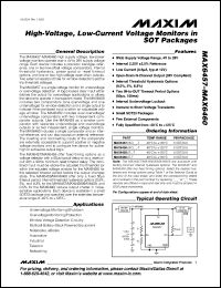 Click here to download MAX6457 Datasheet