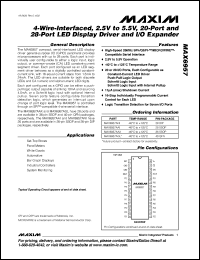 Click here to download MAX6957AAI Datasheet