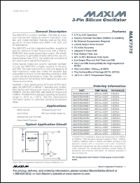 Click here to download MAX7375AXR375 Datasheet