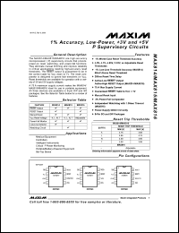 Click here to download MAX814TC Datasheet
