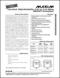 Click here to download MAX8555EUB+T Datasheet