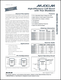 Click here to download MAX8574 Datasheet