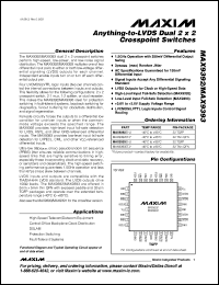 Click here to download MAX9393ETJ+T Datasheet