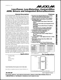 Click here to download MAX9482CUI Datasheet