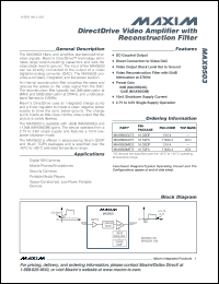 Click here to download MAX9503GEEE Datasheet