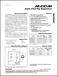 Click here to download MAX9890BETA Datasheet