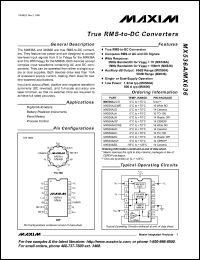 Click here to download MX536A Datasheet